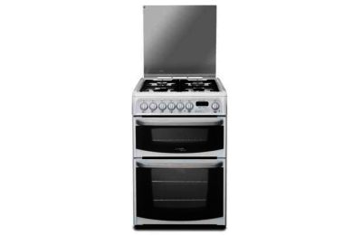 Hotpoint CH60DHWFS Dual Fuel Cooker - White.